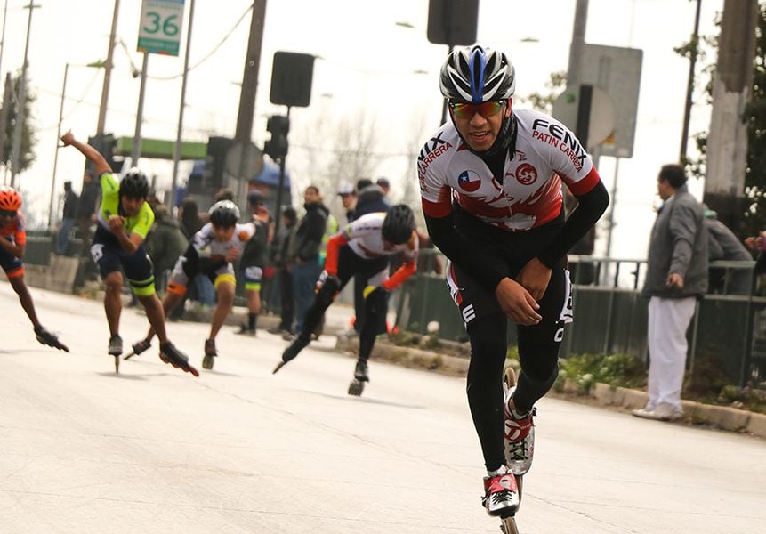 La Pintana vivió una gran maratón de patín carrera