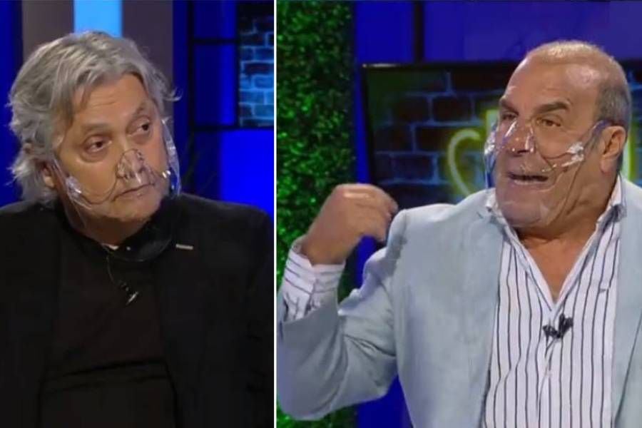 "No me vas a dar cátedra a mí": El tenso debate en vivo entre Navarro y Checho Hirane