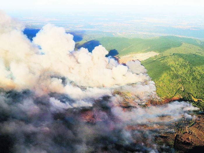 Odiosos incendios no dan tregua a las regiones del sur