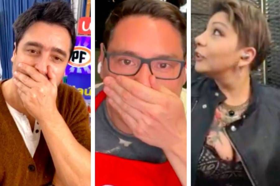 "Ay, conch…": el ruido en charla con Vanessa Daroch que dejó helados a Zabaleta y Pancho Saavedra