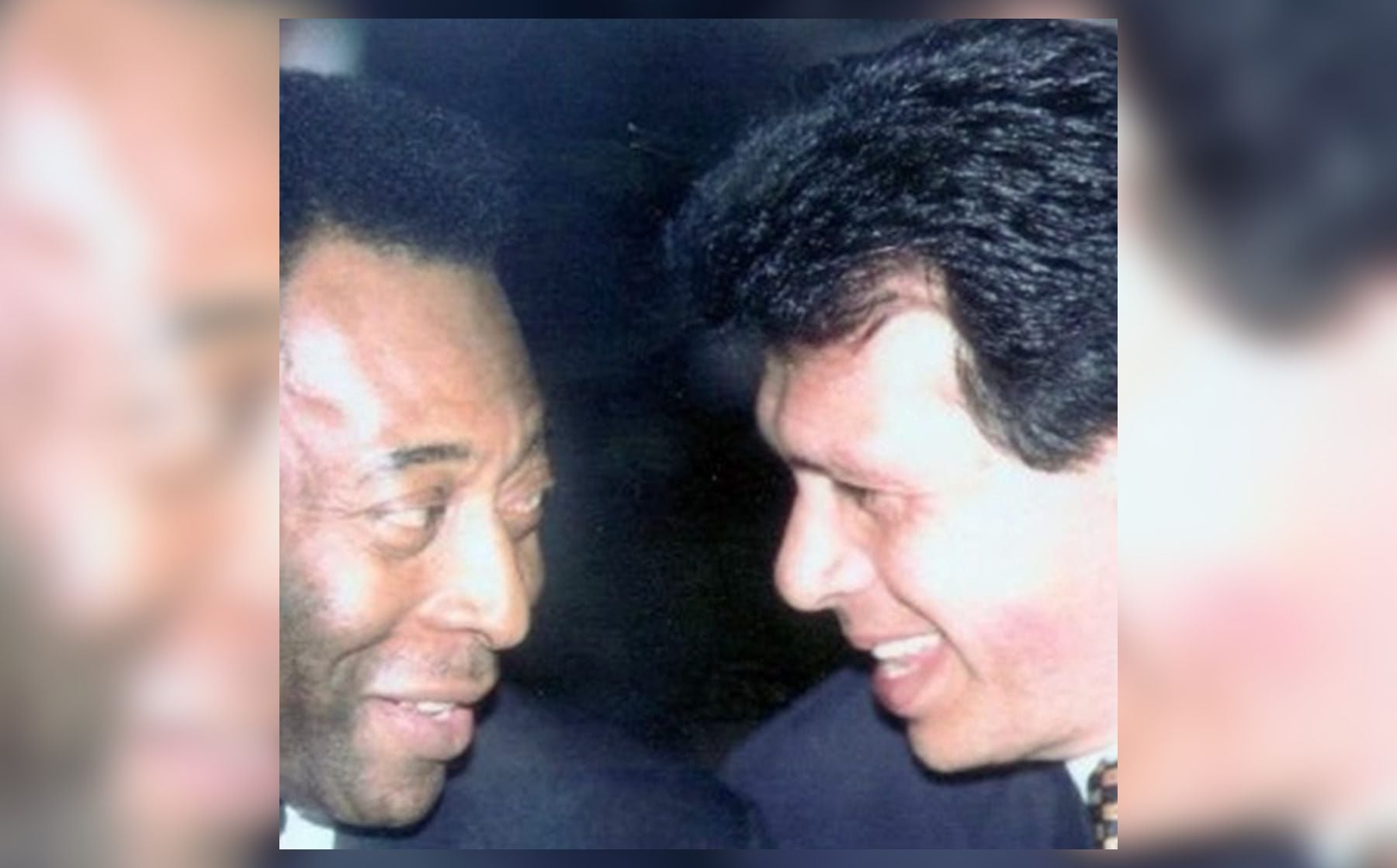 Pelé y Elías Figueroa