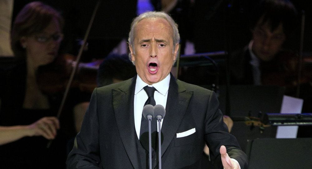 José Carreras presentará: Adiós Santiago de Chile