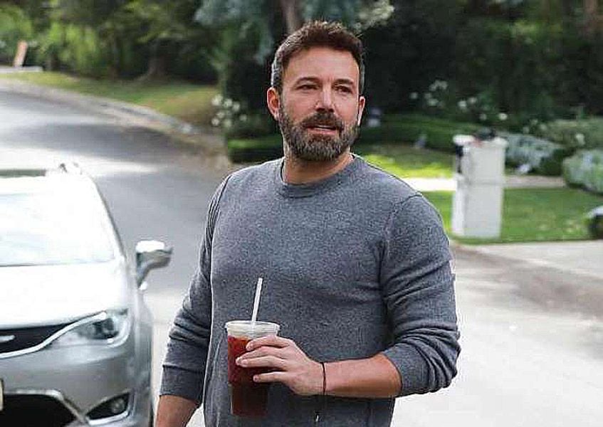 Ben Affleck tuvo recaída con el maldito copete