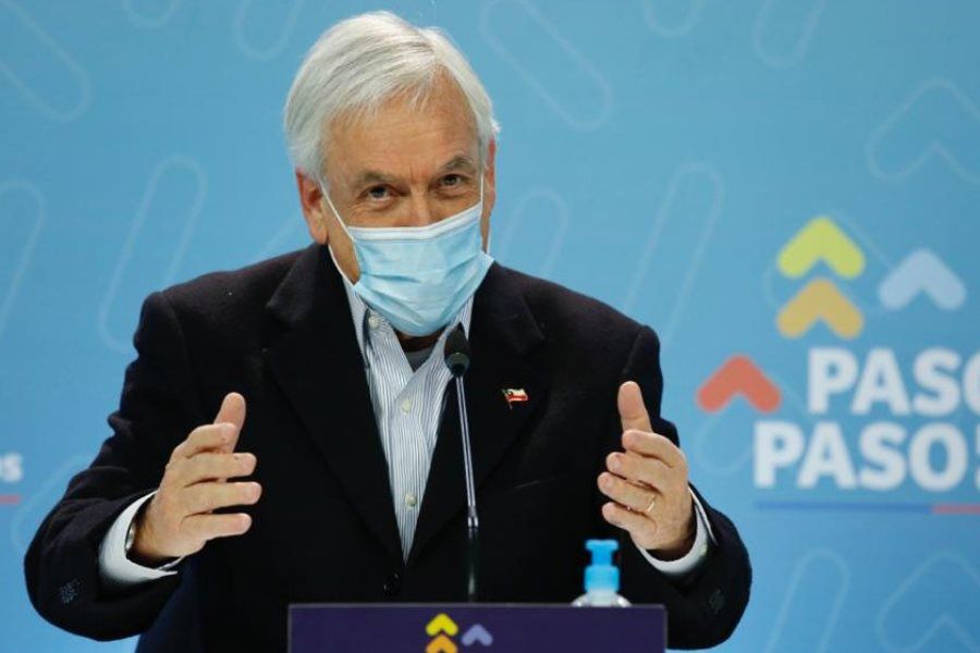 Piñera confirma que Chile cuenta con vacunas suficientes para iniciar "terceras dosis" contra el Covid-19