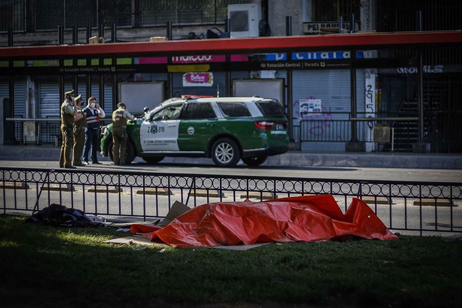 Doble homicidio en la comuna de Santiago en el barrio Meiggs