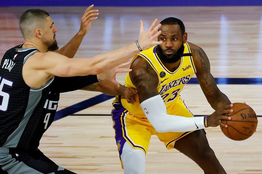 NBA: Sacramento Kings at Los Angeles Lakers