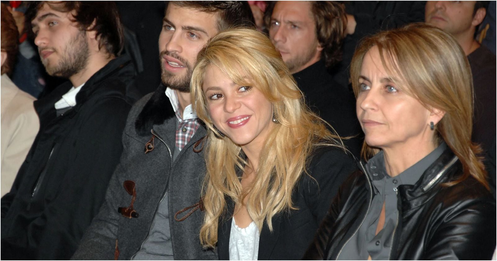 Gerard Piqué, Shakira y Montserrat Bernabeu