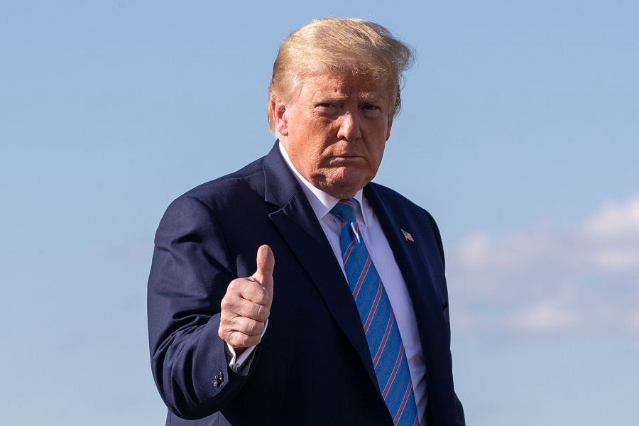 Trump dijo por primera vez que Biden "ganó" la elección