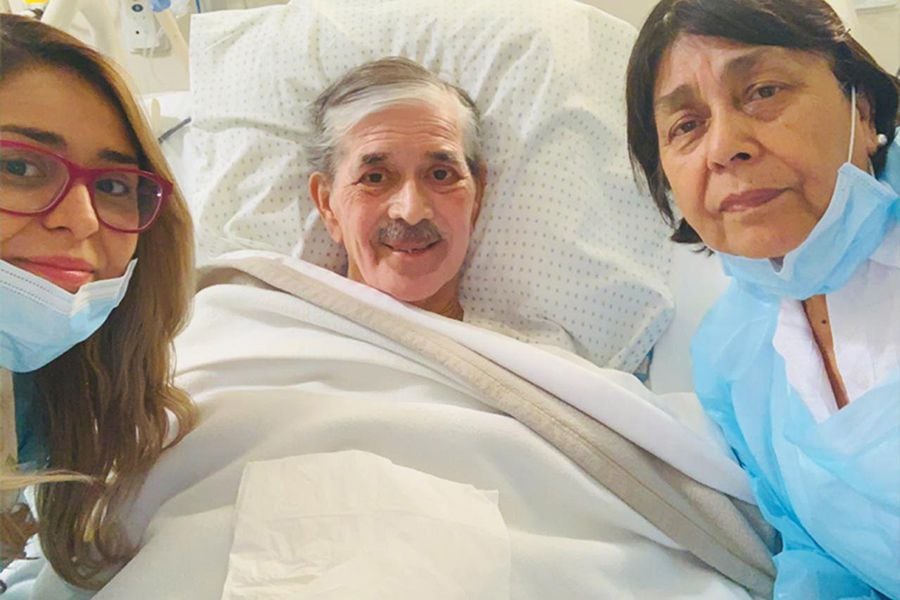 Luis Fáundez pasó por dos trasplantes de hígado: "Igual extraño los churrascos"