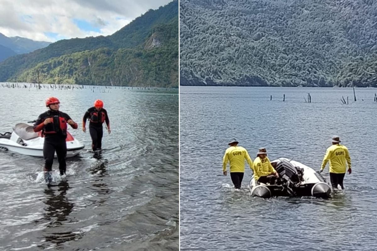 Desaparecido en Lago Pellaifa