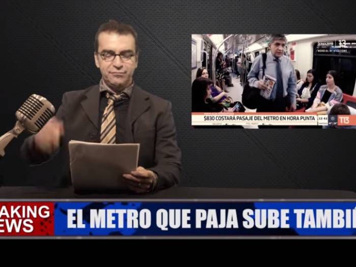 "El Transantiago sube otra vez": el nuevo video viral de Jorge Alís