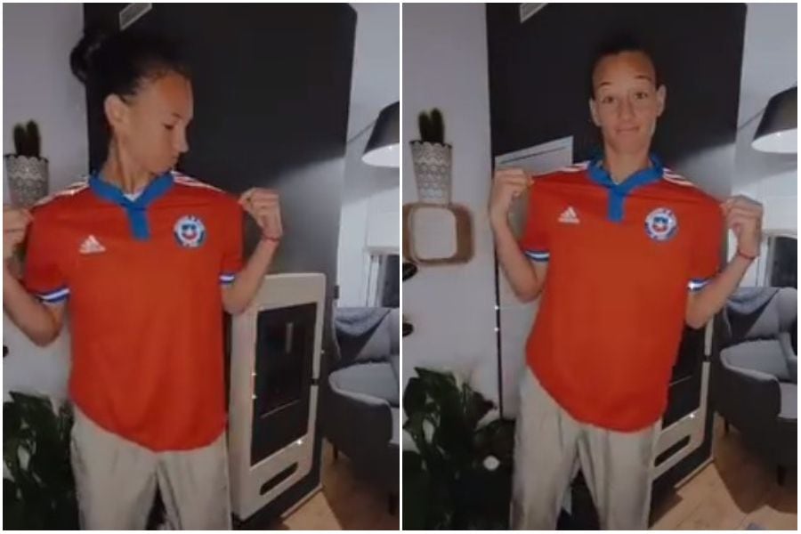 "Nueva armadura": Christiane Endler se luce con la nueva camiseta de Chile siguiendo una tendencia de Tik Tok