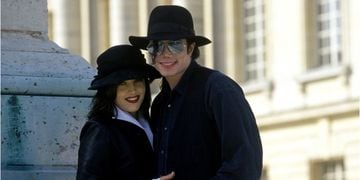 Lisa Marie Presley y Michael Jackson