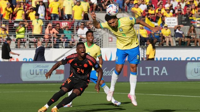 Soccer: Copa America-Brazil vs Colombia