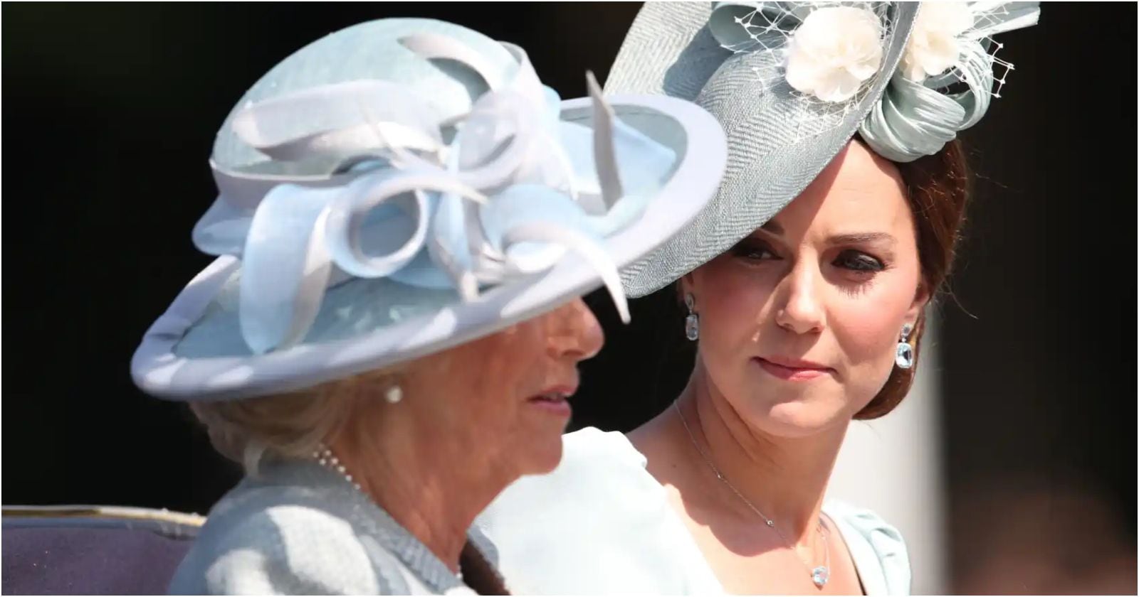 Camilla Parker y Kate Middleton