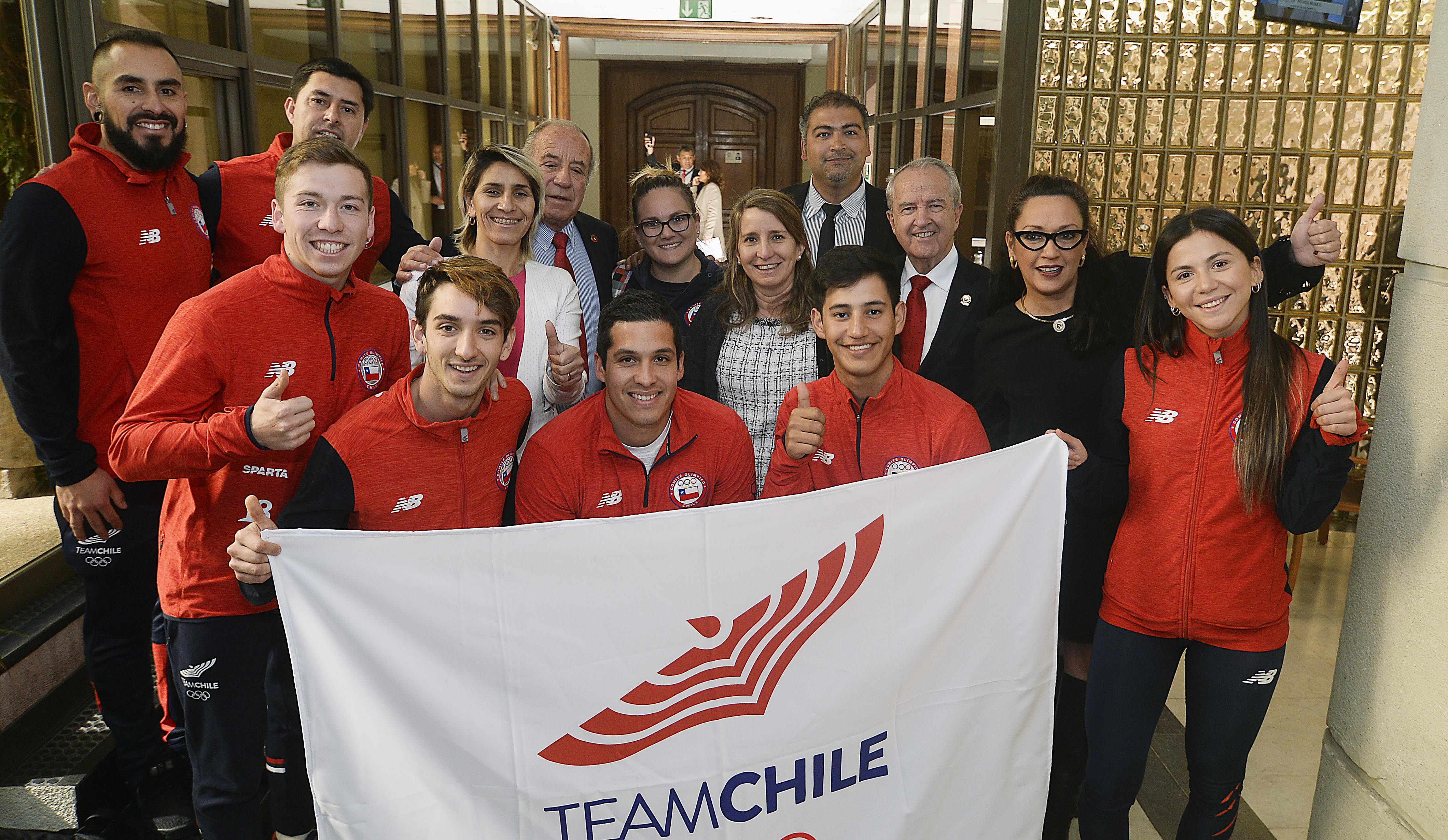 Deportistas Panamericanos en el Camara de Diputados