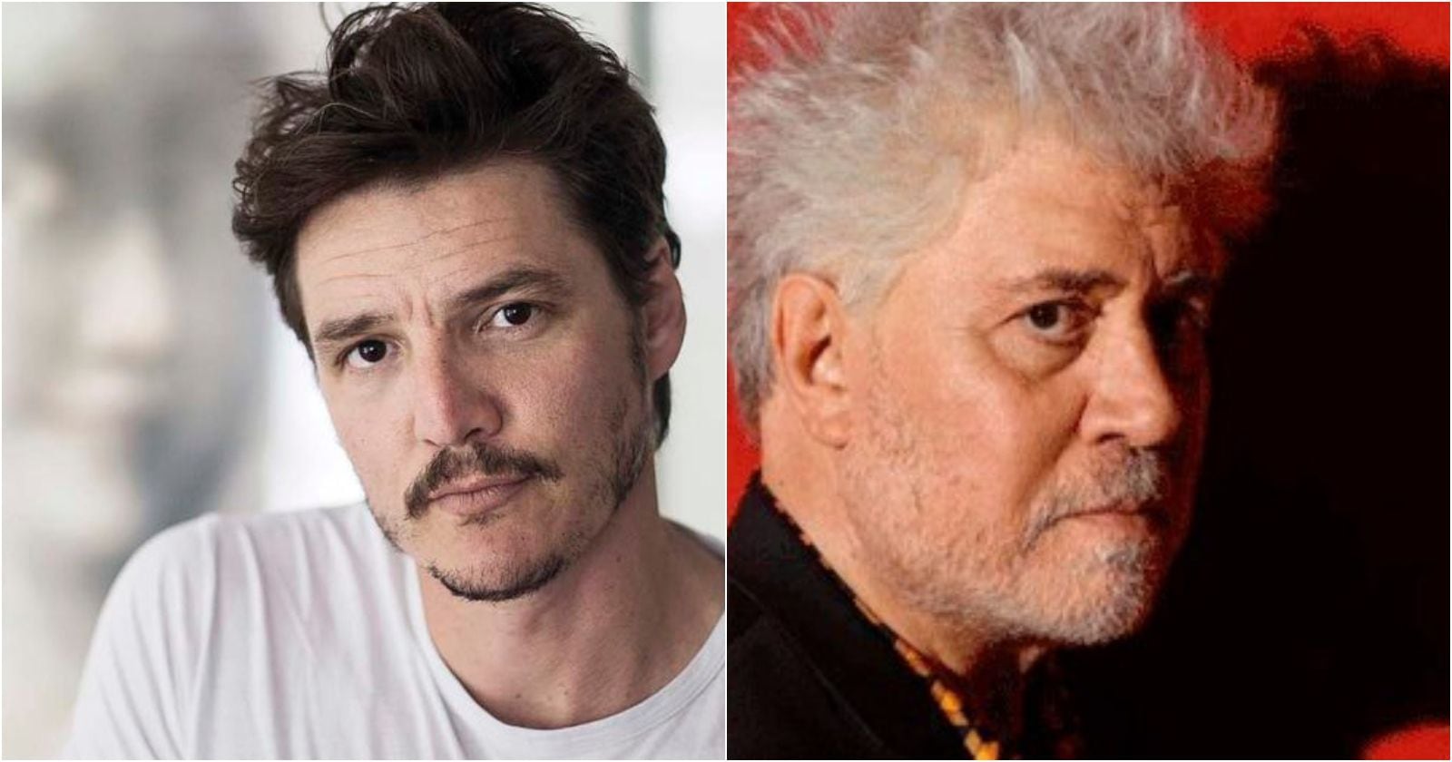 Pedro Pascal y Pedro Almodóvar