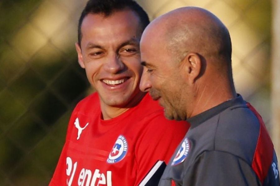 "El pelao para mí lo es todo": Marcelo Díaz se deshace en elogios para Jorge Sampaoli