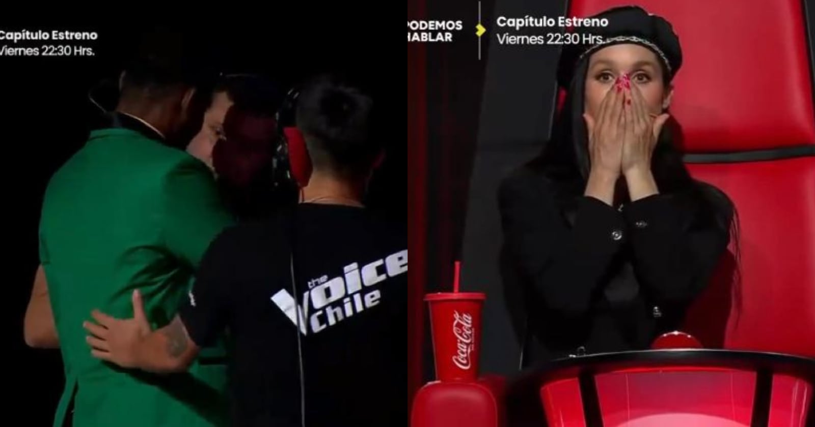 Caída The Voice Chile