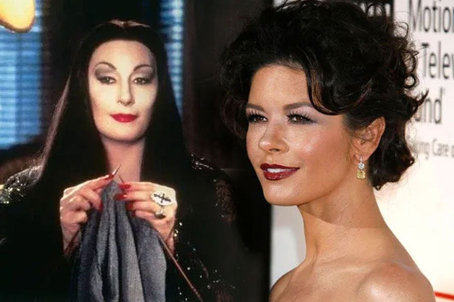 Catherine Zeta-Jones será Morticia en la nueva serie de Netflix sobre Los Locos Adams