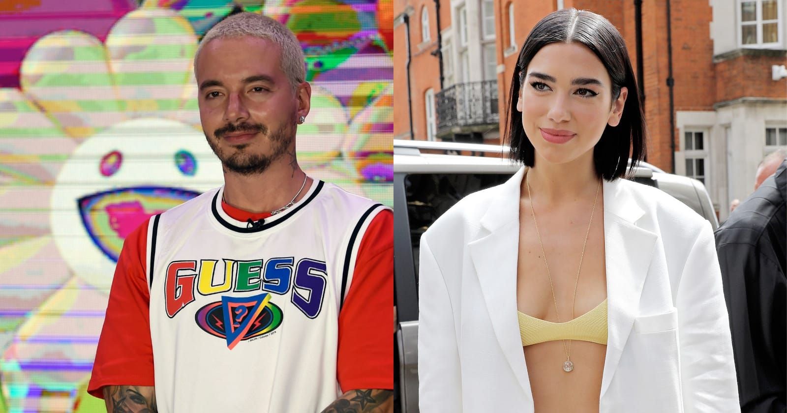 J Balvin y Dua Lipa