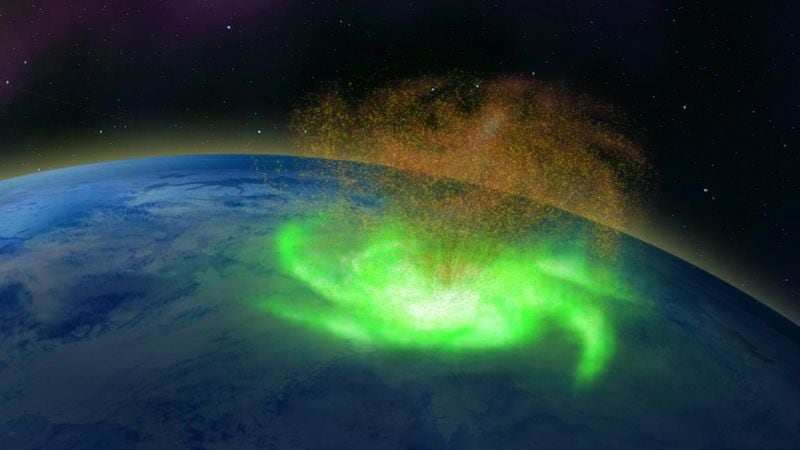 Cómo es un huracán espacial, el espectacular fenómeno detectado por primera vez en la Tierra