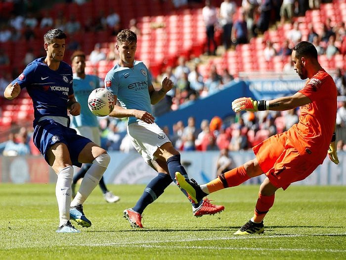 Claudio Bravo y Manchester City se quedaron con Community Shield