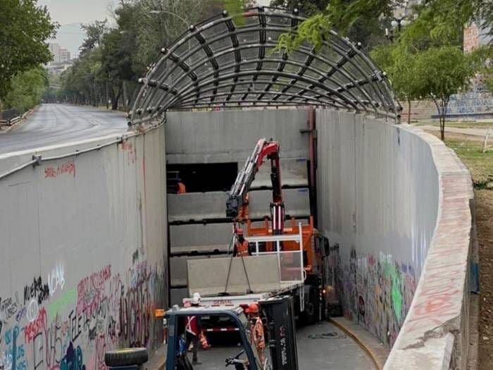 Reabren acceso a Costanera Norte en Baquedano: había cerrado por estallido social