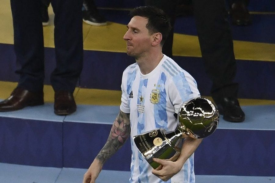 Gran gesto: Messi prohibió al equipo dedicarle una canción a Brasil