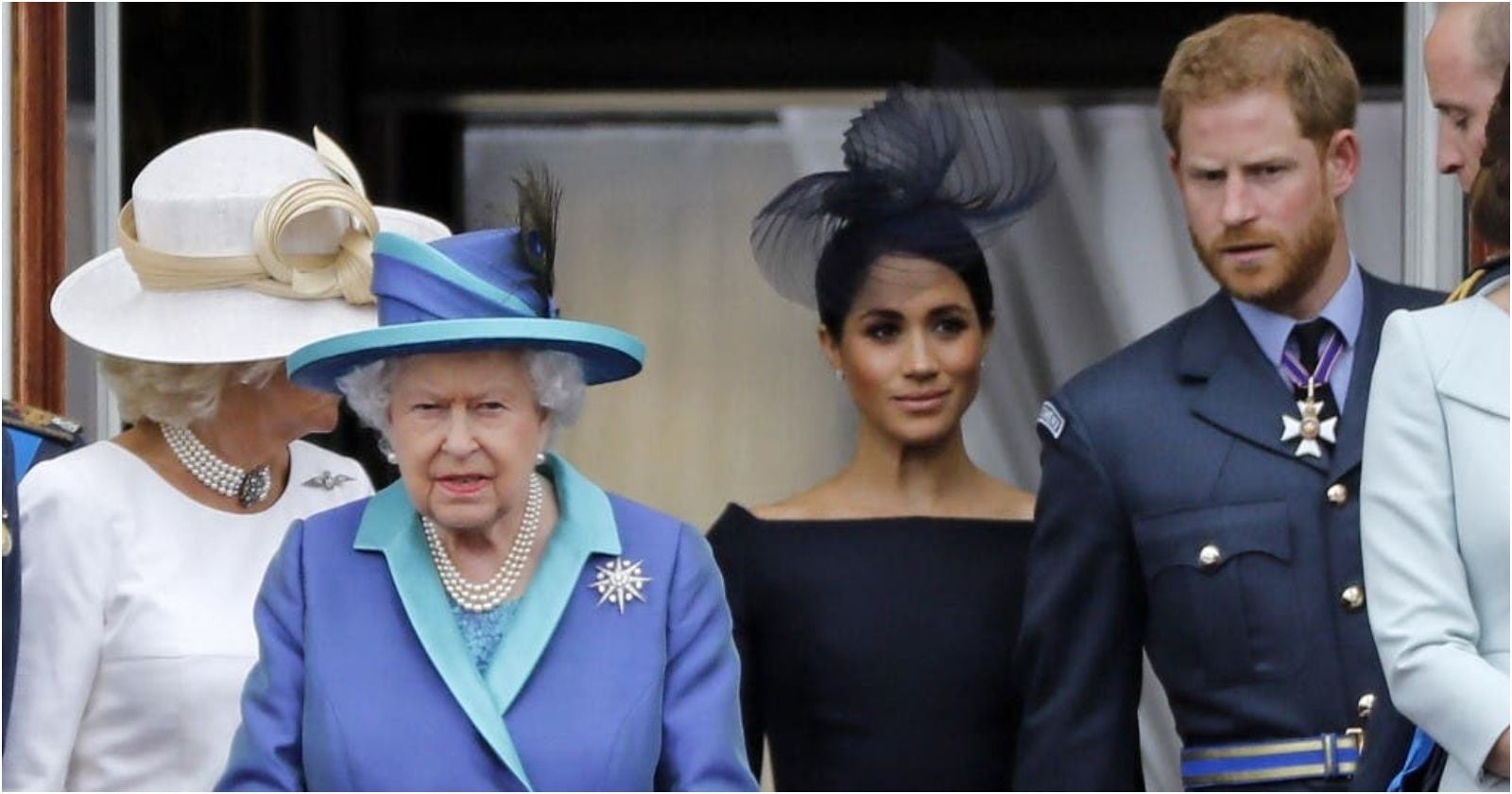 Reina Isabel II, Meghan y Harry