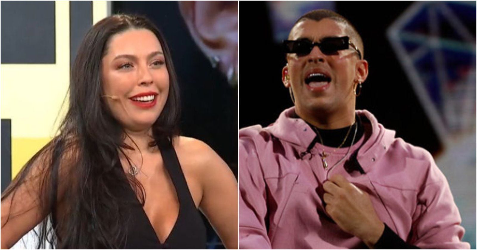 Daniela Aránguiz y Bad Bunny