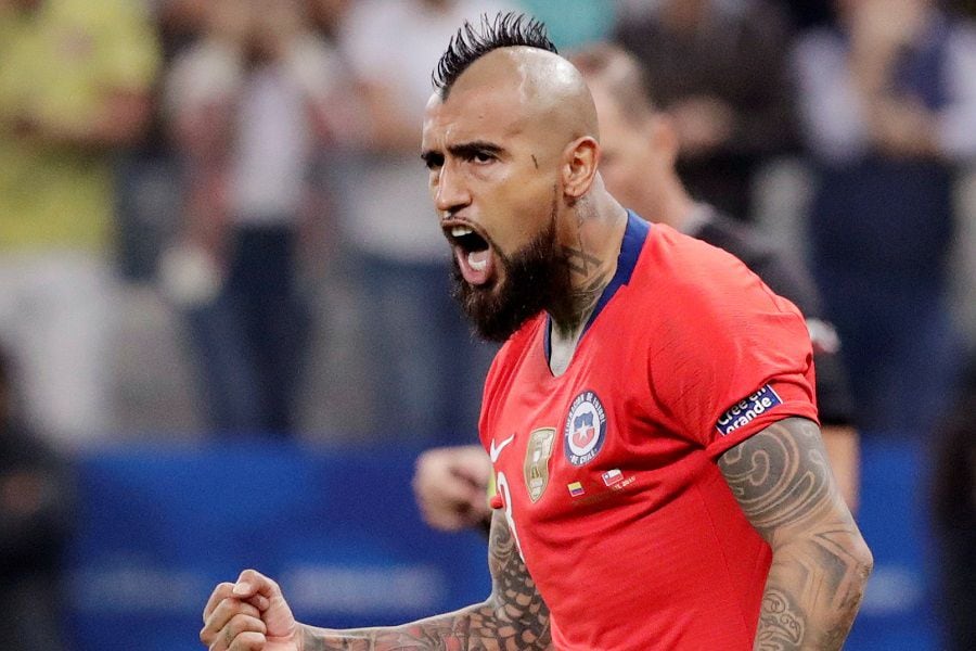 Arturo Vidal: "En los partidos oficiales aparece el verdadero Chile"