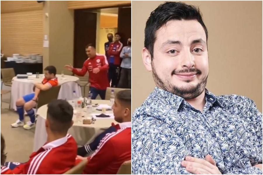 Pollo Castillo se llevó un "pape" de regalo por parte de Gary Medel