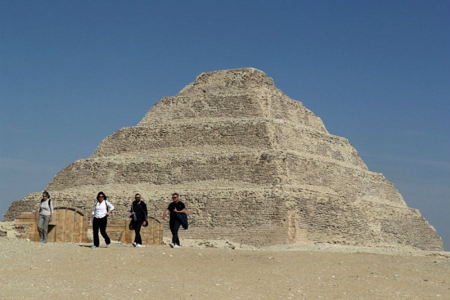 Increíble: la pirámide egipcia más antigua en pie reabre tras años de restauración