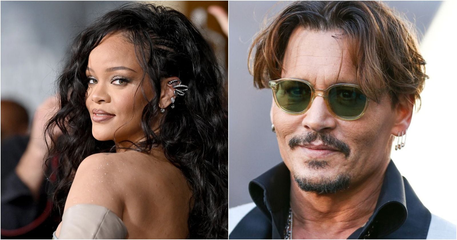 Johnny Depp y Rihanna