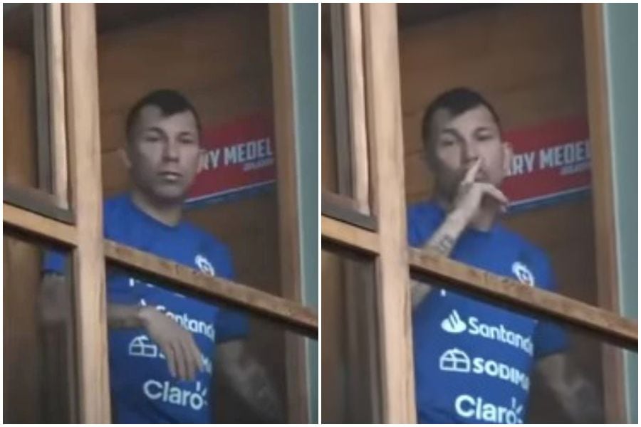 Quería silencio: Gary Medel sorprendió desde el hotel con particular solicitud en despacho de Canal 13