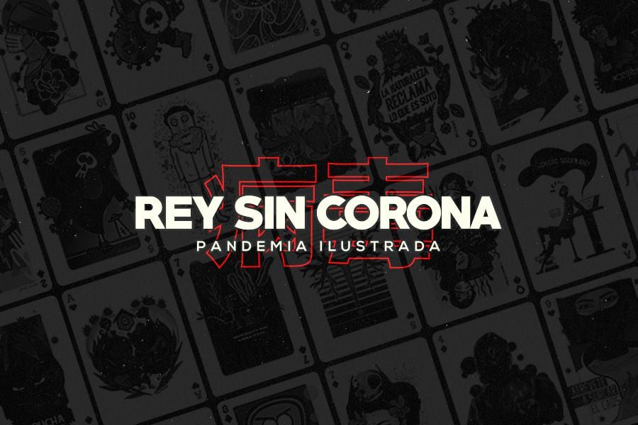 Rey sin Corona: el proyecto ilustrado de la pandemia que va en ayuda de la gente