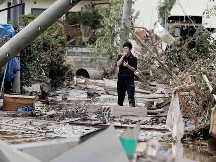 Al menos 56 muertos en Japón por el tifón, donde se prevén más lluvias