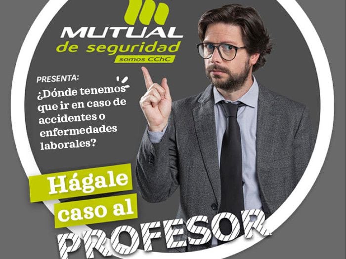 Hágale caso al profesor: ¿dónde tenemos que ir en caso de accidentes o enfermedades laborales?