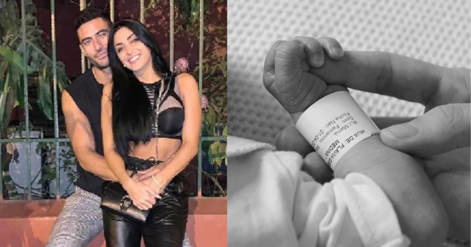 Flavia Medina anuncia el nacimiento de su hija.