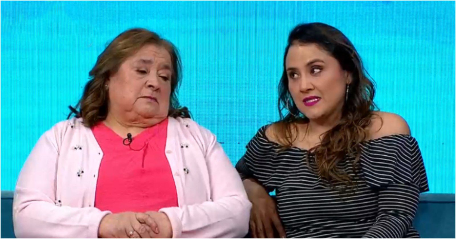 Pamela Leiva y madre