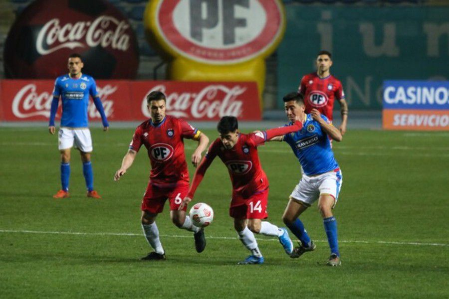 Audax y Huachipato igualaron en una "guerra de goles" en Rancagua