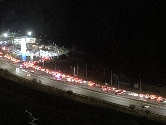 Carreras clandestinas en Costanera Norte convocaron a centenares de fanáticos tuerca