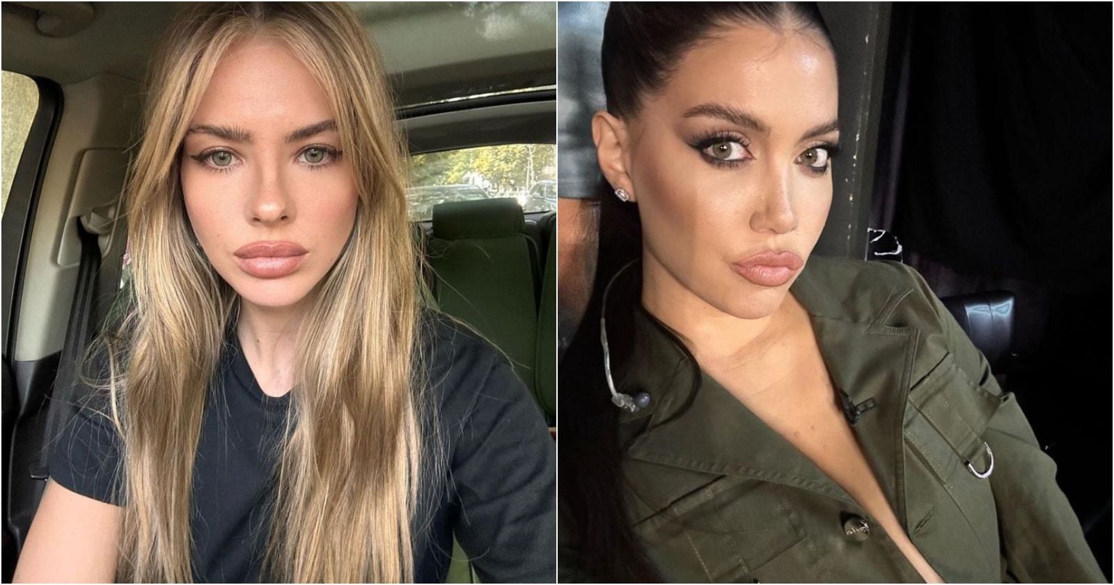 China Suárez y Wanda Nara vía Instagram