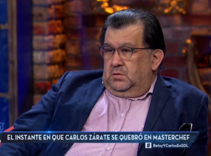 Carlos Zárate contó inéditos detalles de su momento más emotivo en "Masterchef Celebrity"