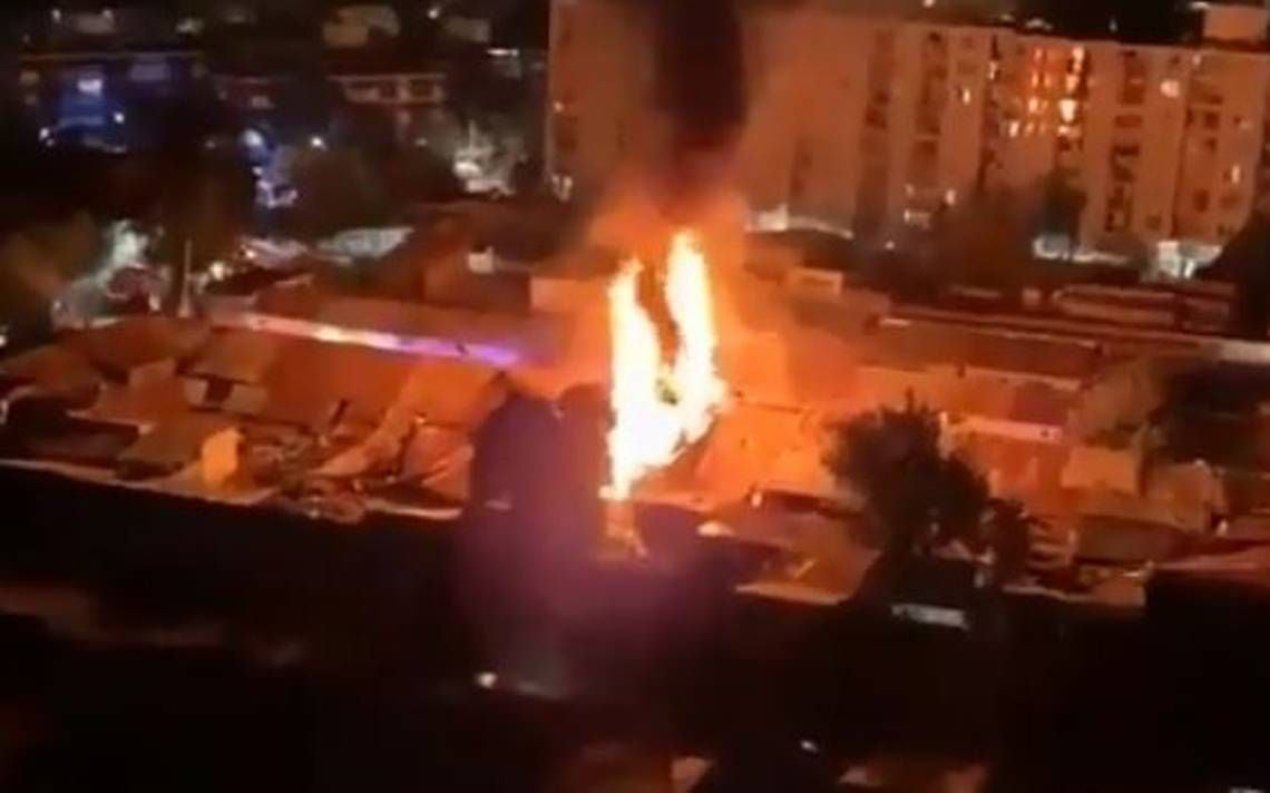 Terrible: Fiesta clandestina termina con cuatro casas incendiadas en Santiago