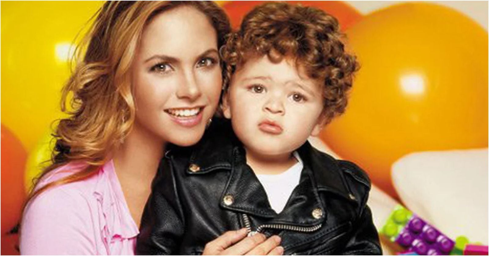 Lucero y su hijo