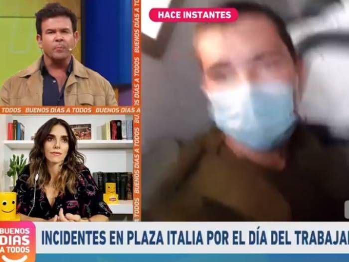 Detienen en vivo a equipo del matinal de TVN: animadores exigieron explicación