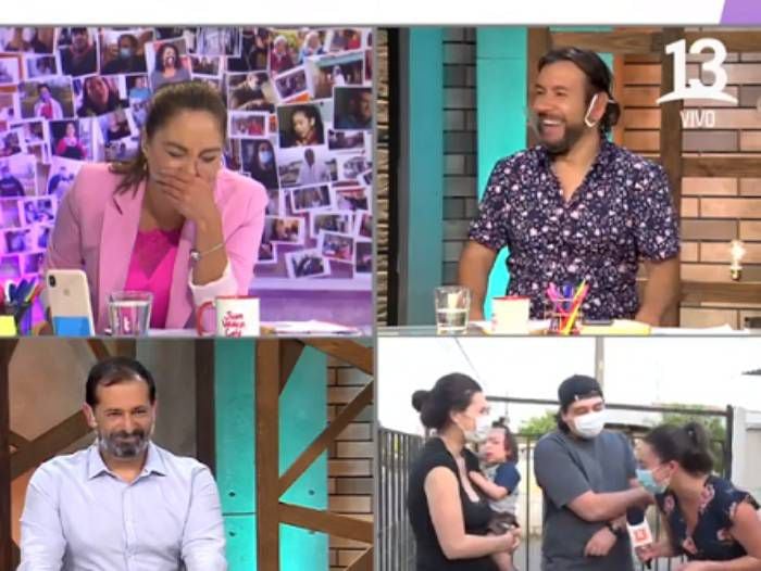 "Metí la pata": Clarisa Muñoz protagonizó hilarante momento con Sebastián Sichel