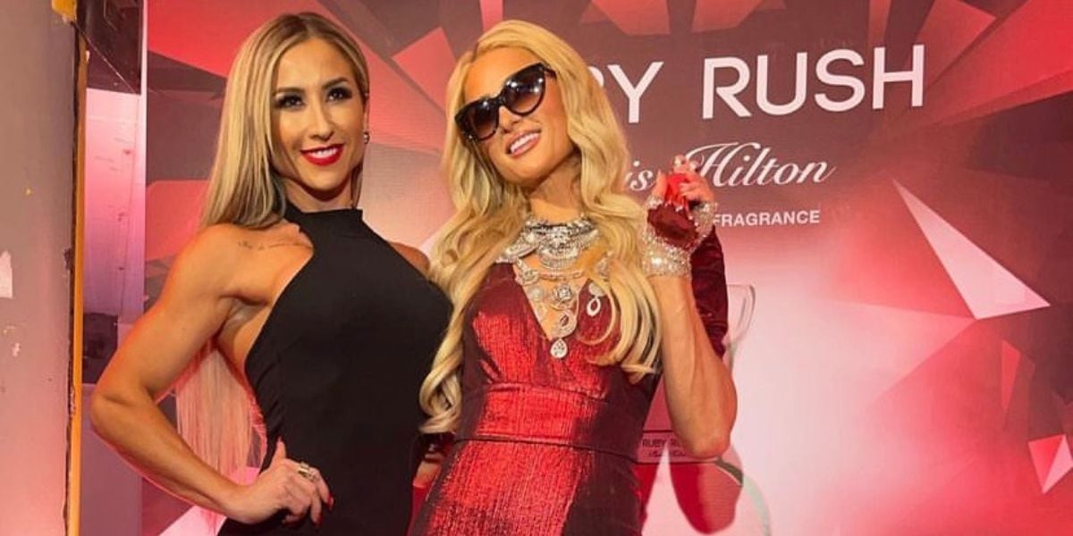 Nicole Moreno y Paris Hilton